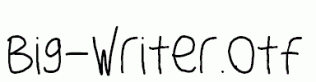 Big-Writer.otf