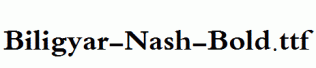Biligyar-Nash-Bold.ttf
