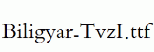 Biligyar-TvzI.ttf