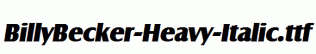 BillyBecker-Heavy-Italic.ttf