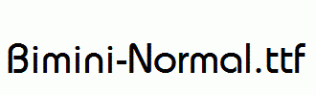 Bimini-Normal.ttf