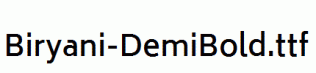 Biryani-DemiBold.ttf
