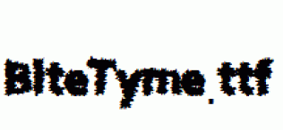 BiteTyme.ttf