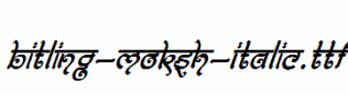 Bitling-moksh-Italic.ttf