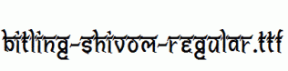 Bitling-shivom-Regular.ttf