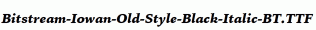 Bitstream-Iowan-Old-Style-Black-Italic-BT.ttf