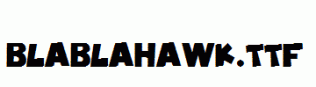BlablaHawk.ttf