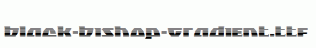 Black-Bishop-Gradient.ttf