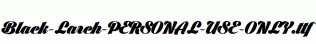 Black-Larch-PERSONAL-USE-ONLY.ttf