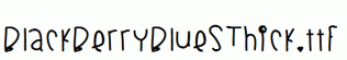 BlackberryBluesThick.ttf