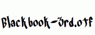 Blackbook-3rd.otf