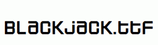 Blackjack.ttf