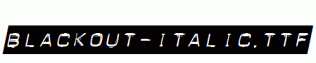 Blackout-Italic.ttf