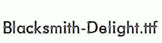 Blacksmith-Delight.ttf