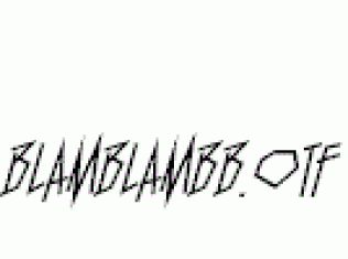 BlamBlamBB.otf