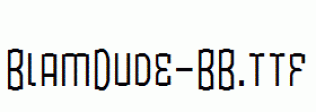 BlamDude-BB.ttf