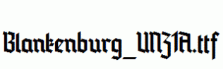 Blankenburg_UNZ1A.ttf