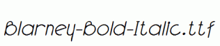 Blarney-Bold-Italic.ttf