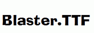 Blaster.ttf
