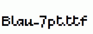 Blau-7pt.ttf