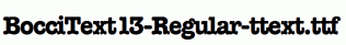 BocciText13-Regular-ttext.ttf