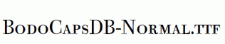 BodoCapsDB-Normal.ttf
