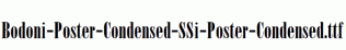 Bodoni-Poster-Condensed-SSi-Poster-Condensed.ttf