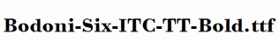 Bodoni-Six-ITC-TT-Bold.ttf