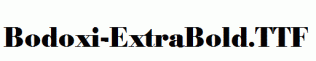 Bodoxi-ExtraBold.ttf