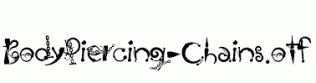 BodyPiercing-Chains.otf