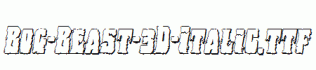 Bog-Beast-3D-Italic.ttf