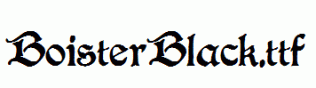 BoisterBlack.ttf
