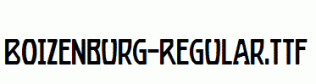 Boizenburg-Regular.ttf