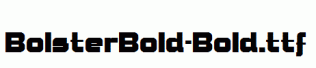 BolsterBold-Bold.ttf