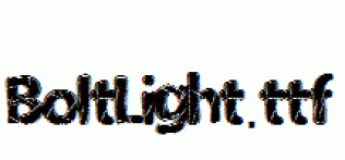 BoltLight.ttf