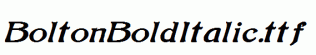 BoltonBoldItalic.ttf