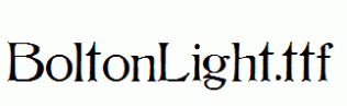 BoltonLight.ttf