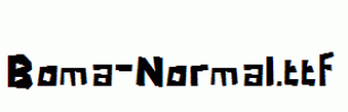 Boma-Normal.ttf