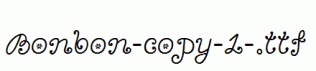 Bonbon-copy-1-.ttf