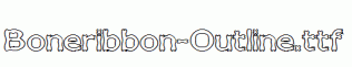 Boneribbon-Outline.ttf