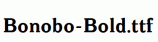 Bonobo-Bold.ttf