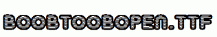 BoobToobOpen.ttf