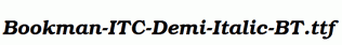 Bookman-ITC-Demi-Italic-BT.ttf
