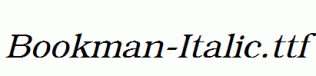 Bookman-Italic.ttf