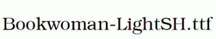 Bookwoman-LightSH.ttf