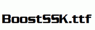 BoostSSK.ttf