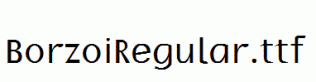BorzoiRegular.ttf