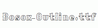Bosox-Outline.ttf
