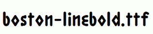 Boston-LineBold.ttf