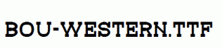 Bou-Western.ttf